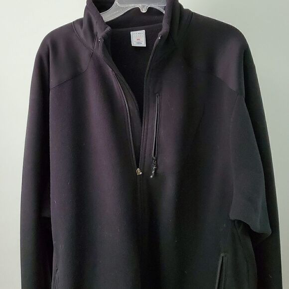 Old Navy Men's Quarter Zip Jacket With Pockets Black Size XXL - Picture 3 of 5